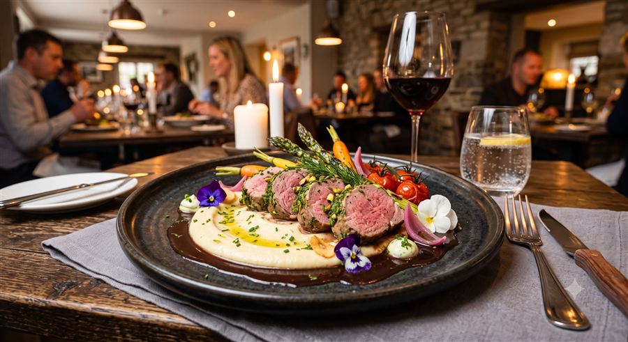 Prato de restaurante